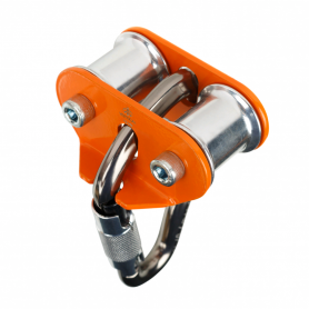 Вспомогательный ролик для переправ "Комфорт" (с карабином «Гусь» автомат )