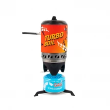 Газовая система FORZA TURBO BOIL для приготовления пищи, СЛЕДОПЫТ, с переходником для посуды