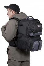 Рюкзак туристический Сарган 3, черный, 50 л, ТАЙФ