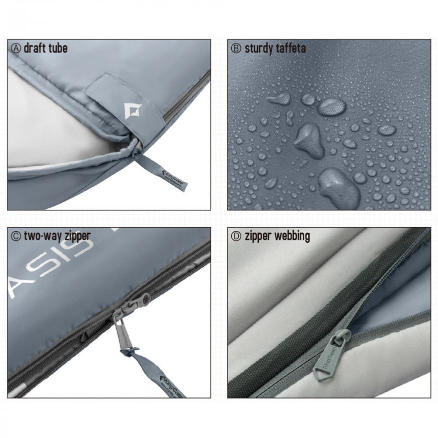 Спальный мешок OASIS 250 -3С, 190+30x75