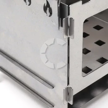 Печь-щепочница, 154х154х150 мм, СЛЕДОПЫТ